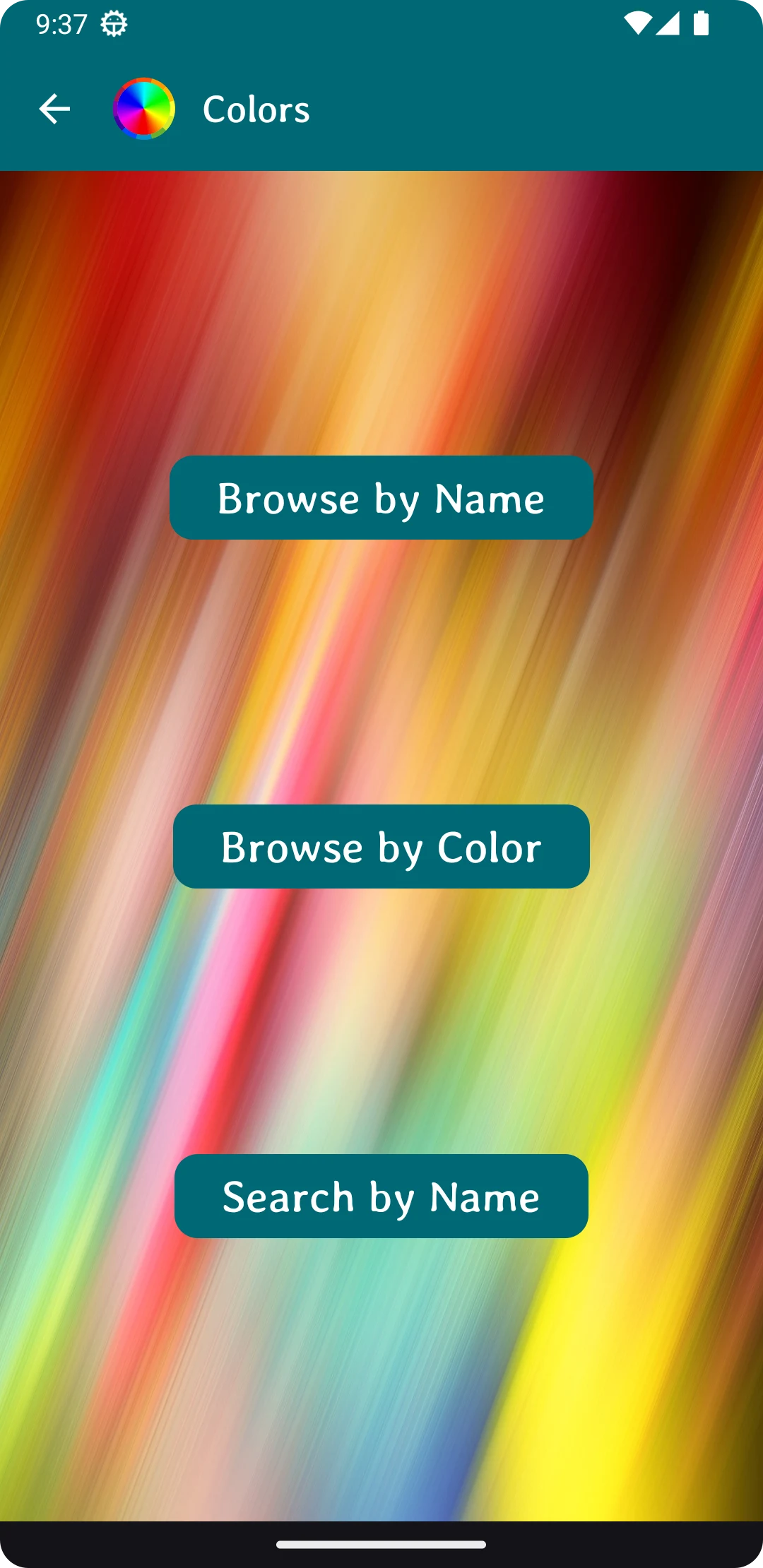 Color Chart screenshot